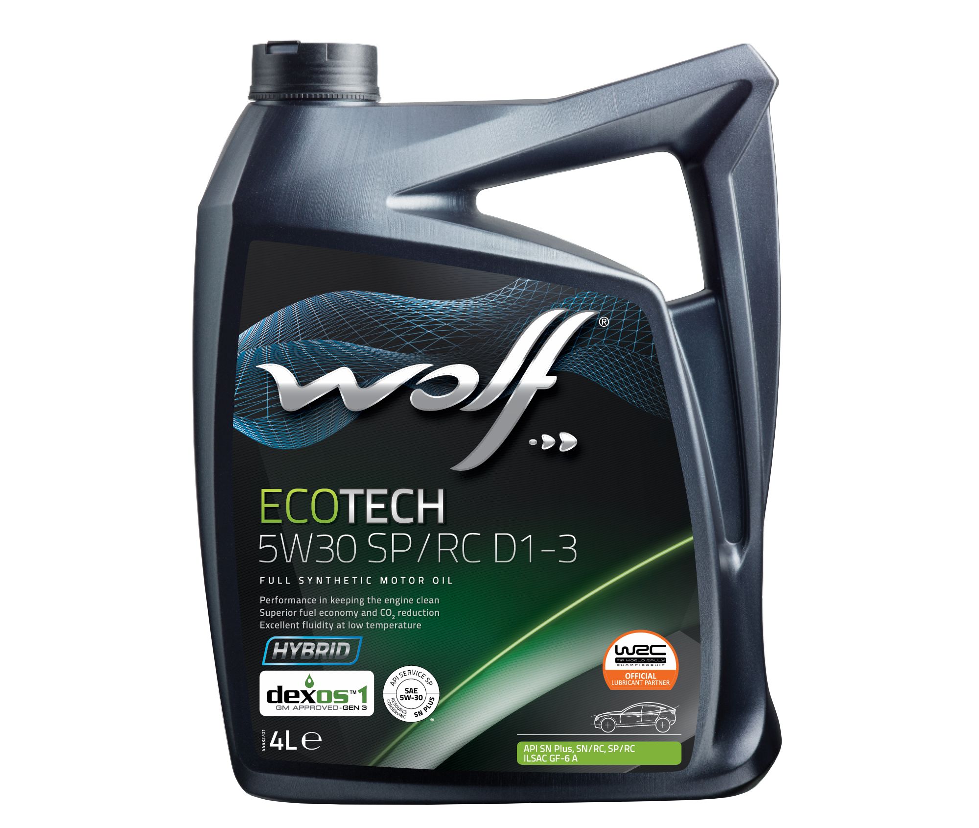 Wolf Масло Моторное Ecotech 0W30 C3 Fe 20L