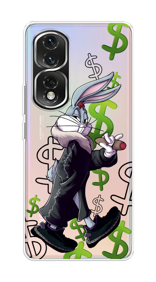 

Чехол на Honor 80 Pro "Rich Bugs Bunny", Зеленый;черный;голубой, 6120450-6
