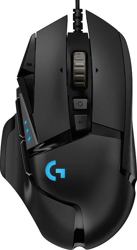 Проводная игровая мышь Logitech G502 HERO чёрный (910-005471)