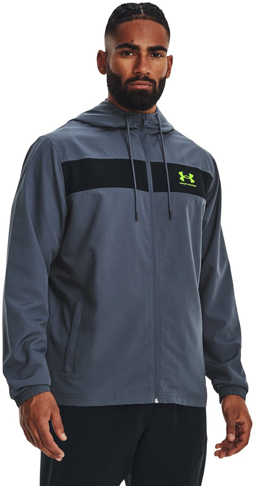 Ветровка мужская Under Armour 1361621-044 серая XS