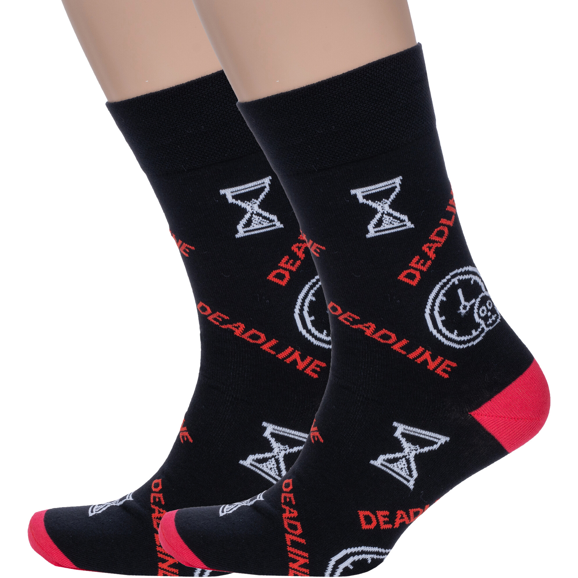 Комплект носков мужской MoscowSocksClub 2-nm-586 черные, 25