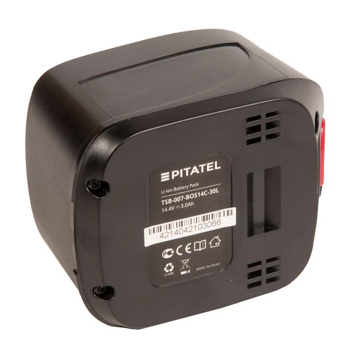 

Аккумуляторная батарея Pitatel TSB-007-BOS14C-30L для Bosch, Li-Ion 14,4V 3Ah, Pitatel