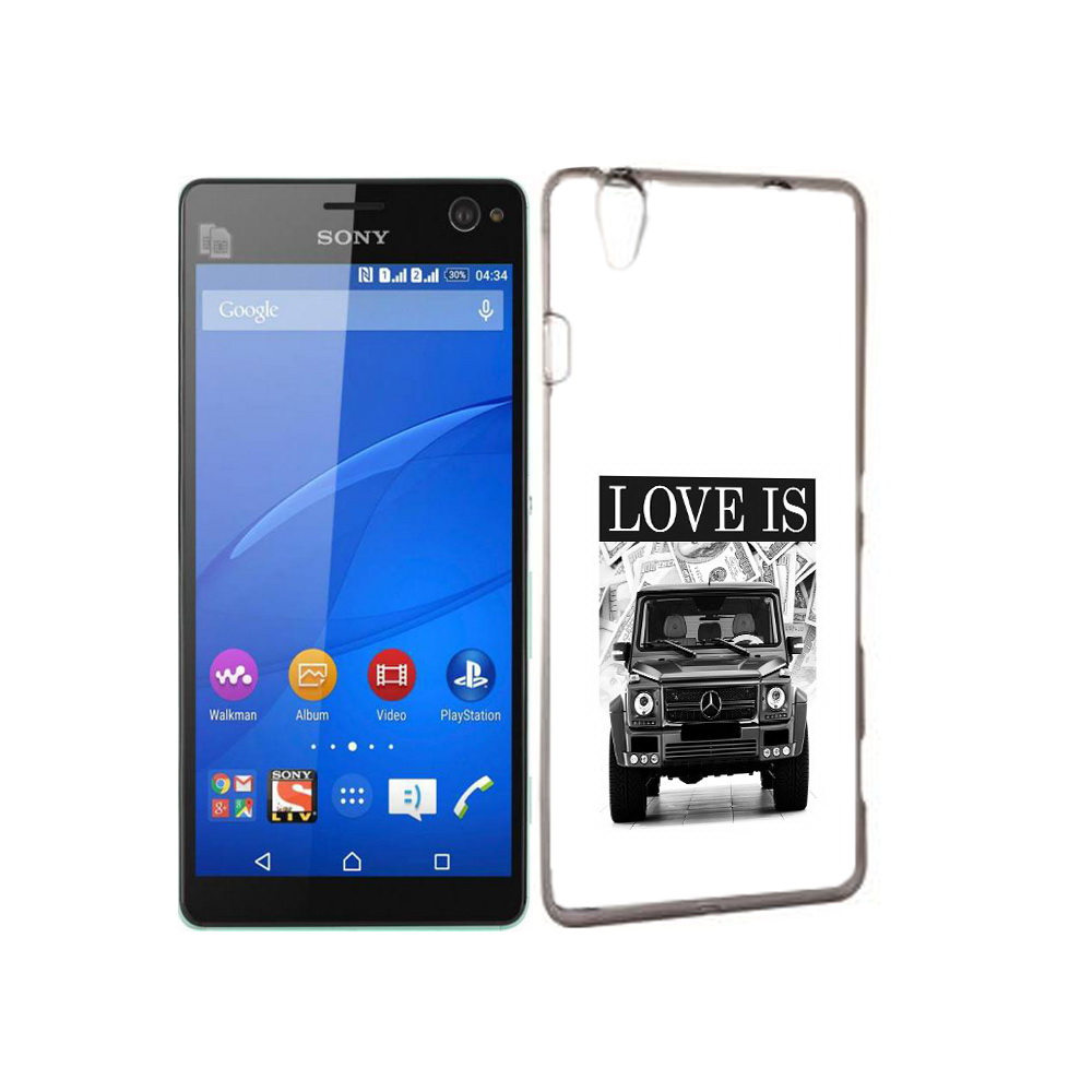 

Чехол MyPads Tocco для Sony Xperia C4 гелик, Прозрачный, Tocco