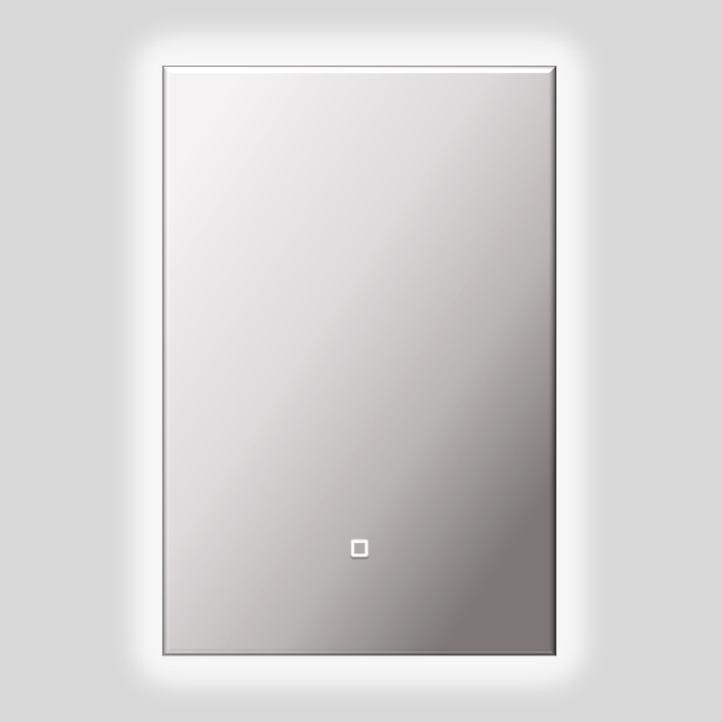 

Зеркало Quattro 70*70 с тёплой LED-подсветкой, Прозрачный, Quattro с тёплой LED-подсветкой