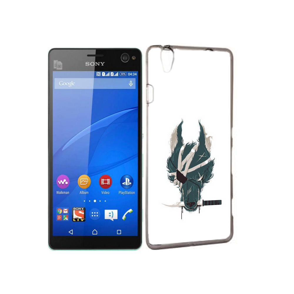 

Чехол MyPads Tocco для Sony Xperia C4 волк-разбойник, Прозрачный, Tocco
