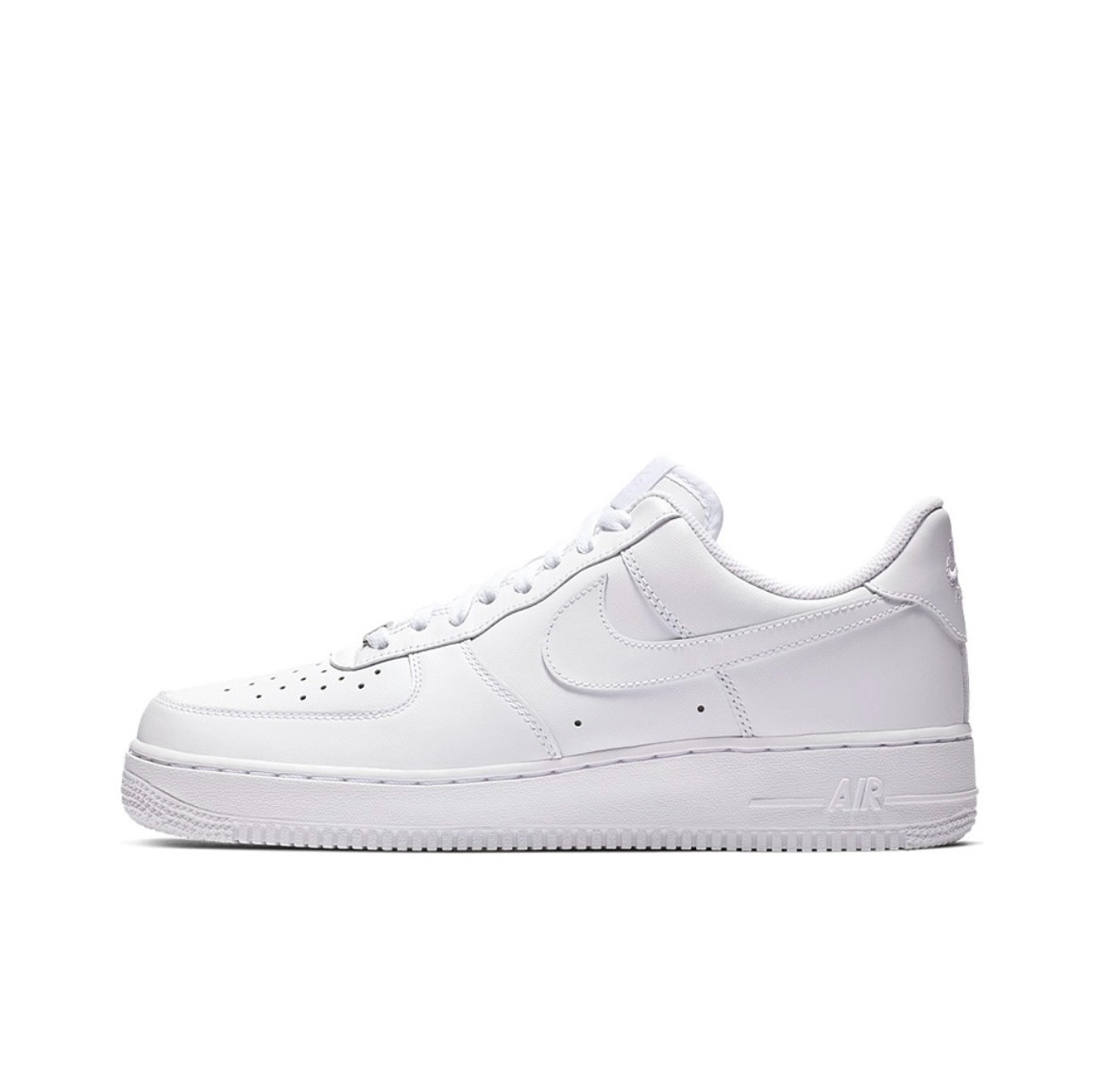 

Кеды унисекс Nike Air force 1 low белые 8.5 US, Белый, Air force 1 low