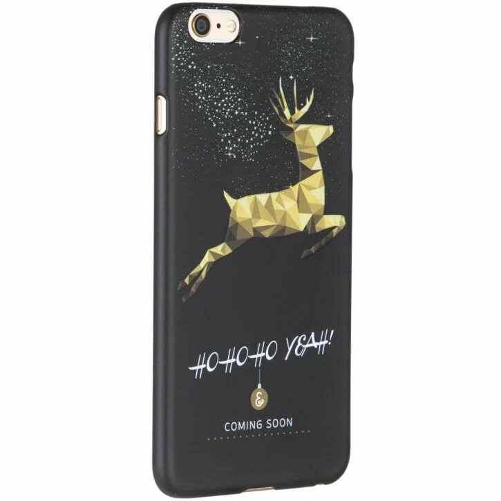 

Чехол Deppa Art Case New Year Золотой олень для Apple iPhone 6/6S + защитная пленка, Art Case