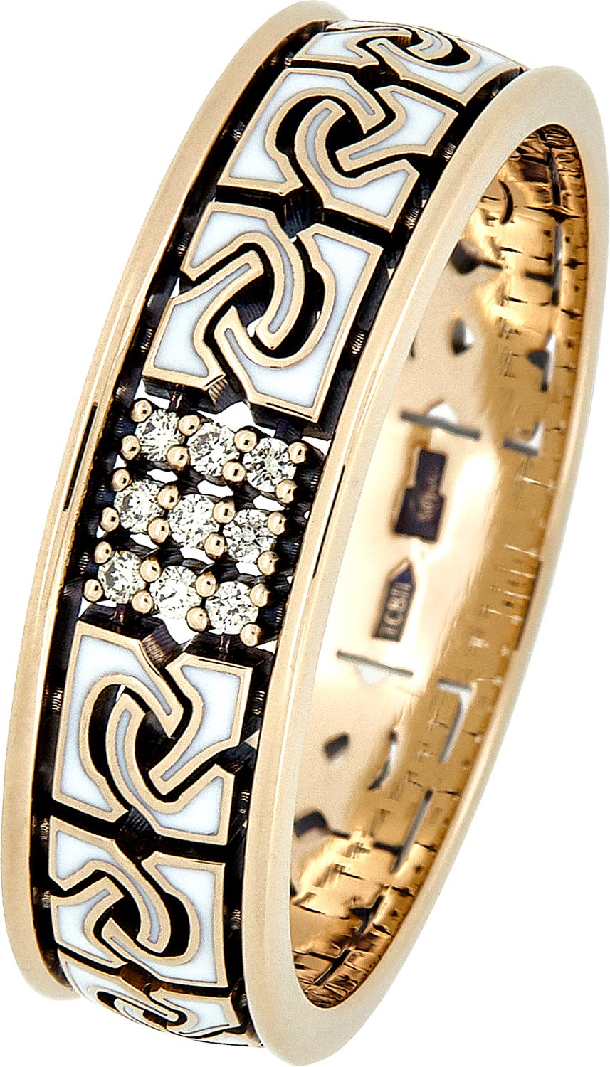 

Кольцо из красного золота с бриллиантом р. 19 Владимир Пичугов AK1.24.9-BV, AK1.24.9-BV