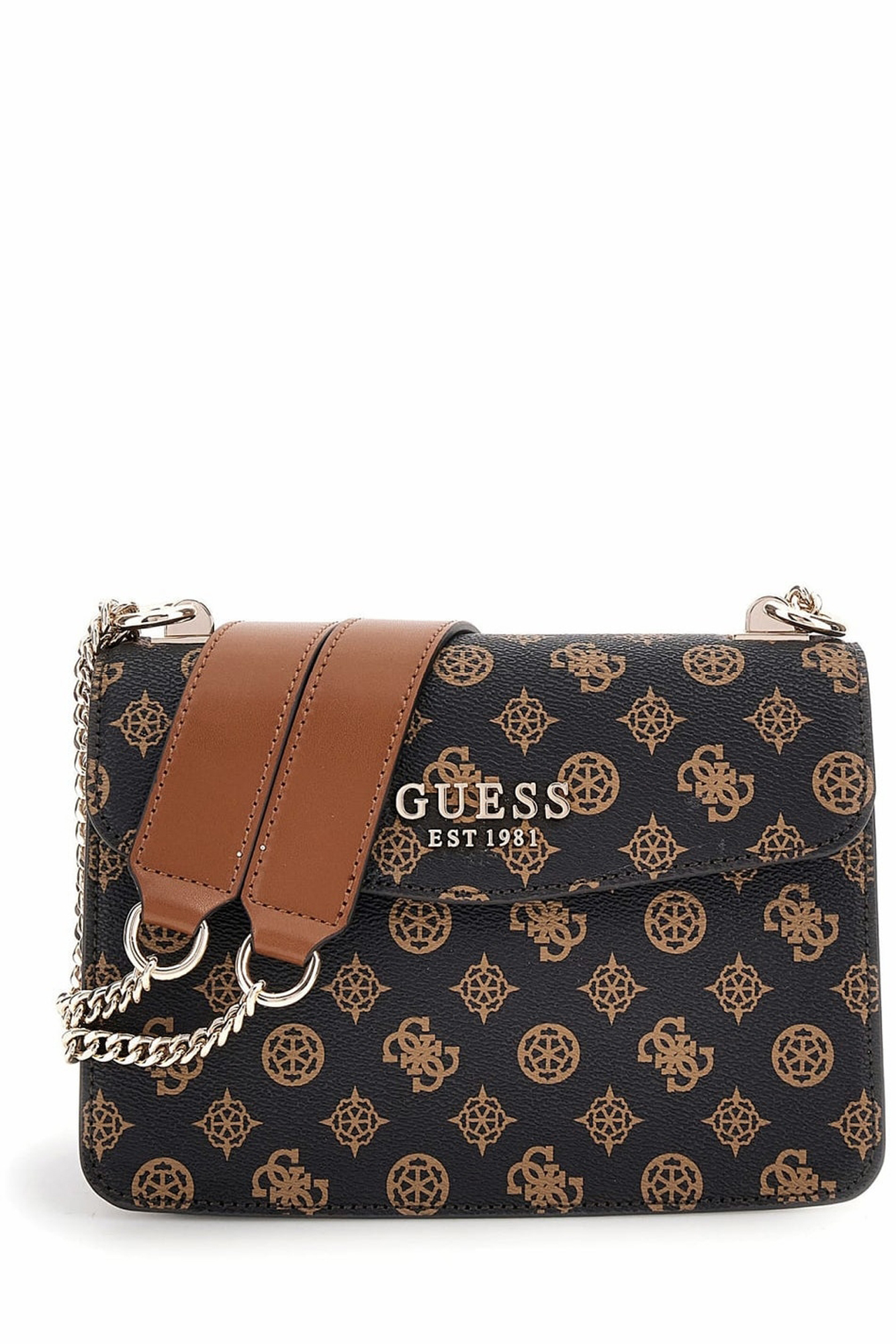 Сумка Guess для женщин, корочневый логотип, HWPC9353210 GUESS коричневый