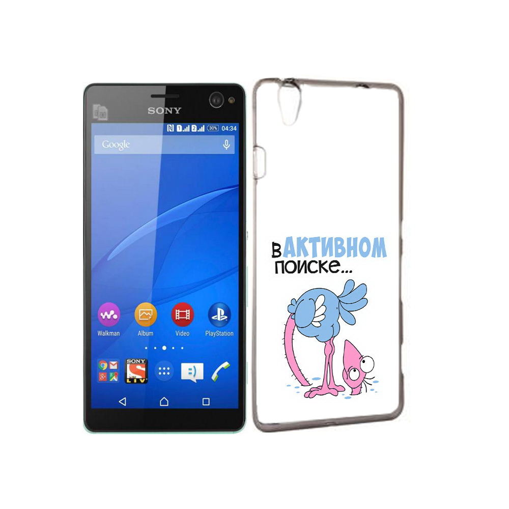 

Чехол MyPads Tocco для Sony Xperia C4 в активном поиске, Прозрачный, Tocco