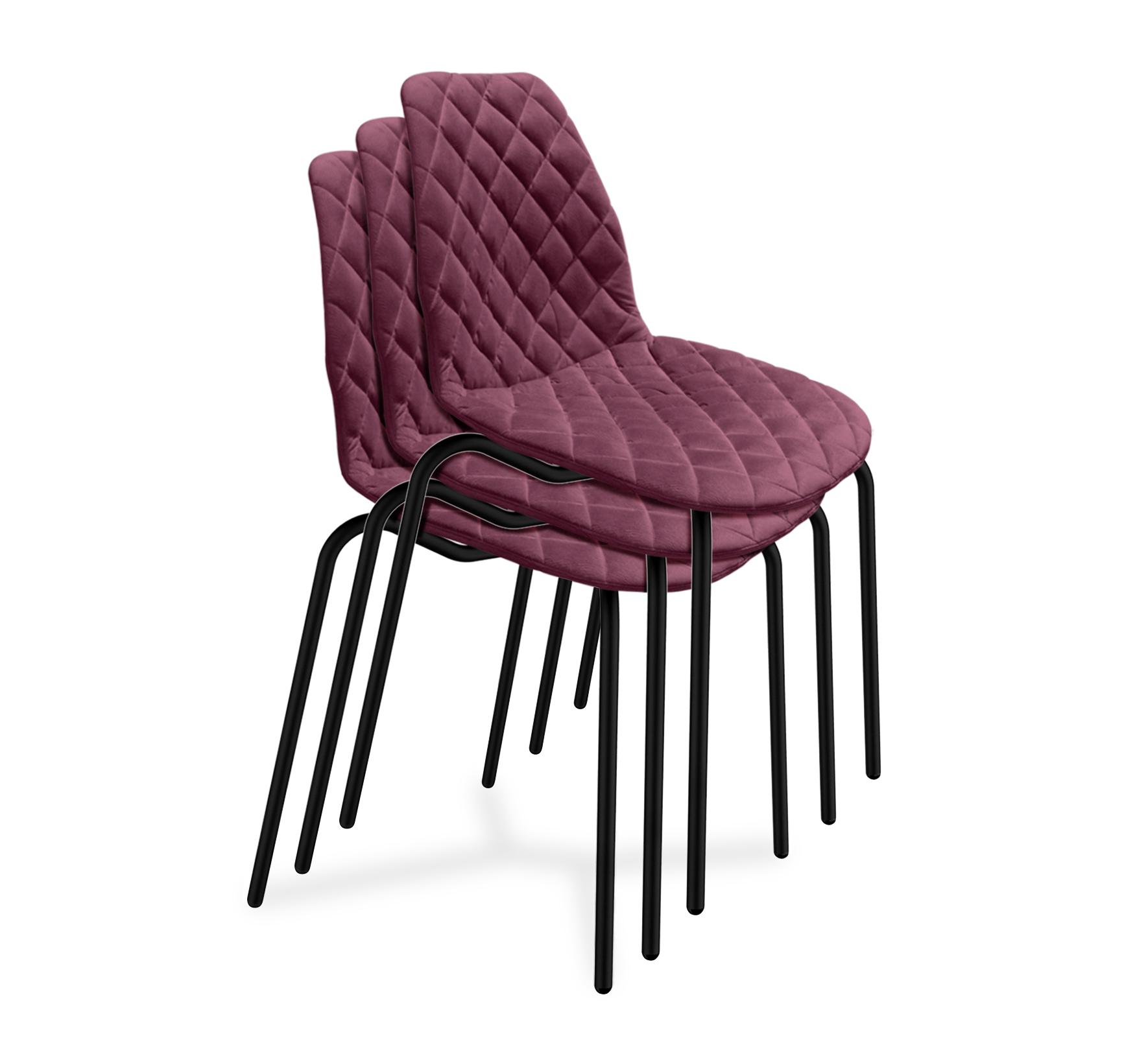 

Стул Sheffilton SHT-ST29-C12/S130 ежевичное вино/чёрный муар, SHT-ST29-C12/S130