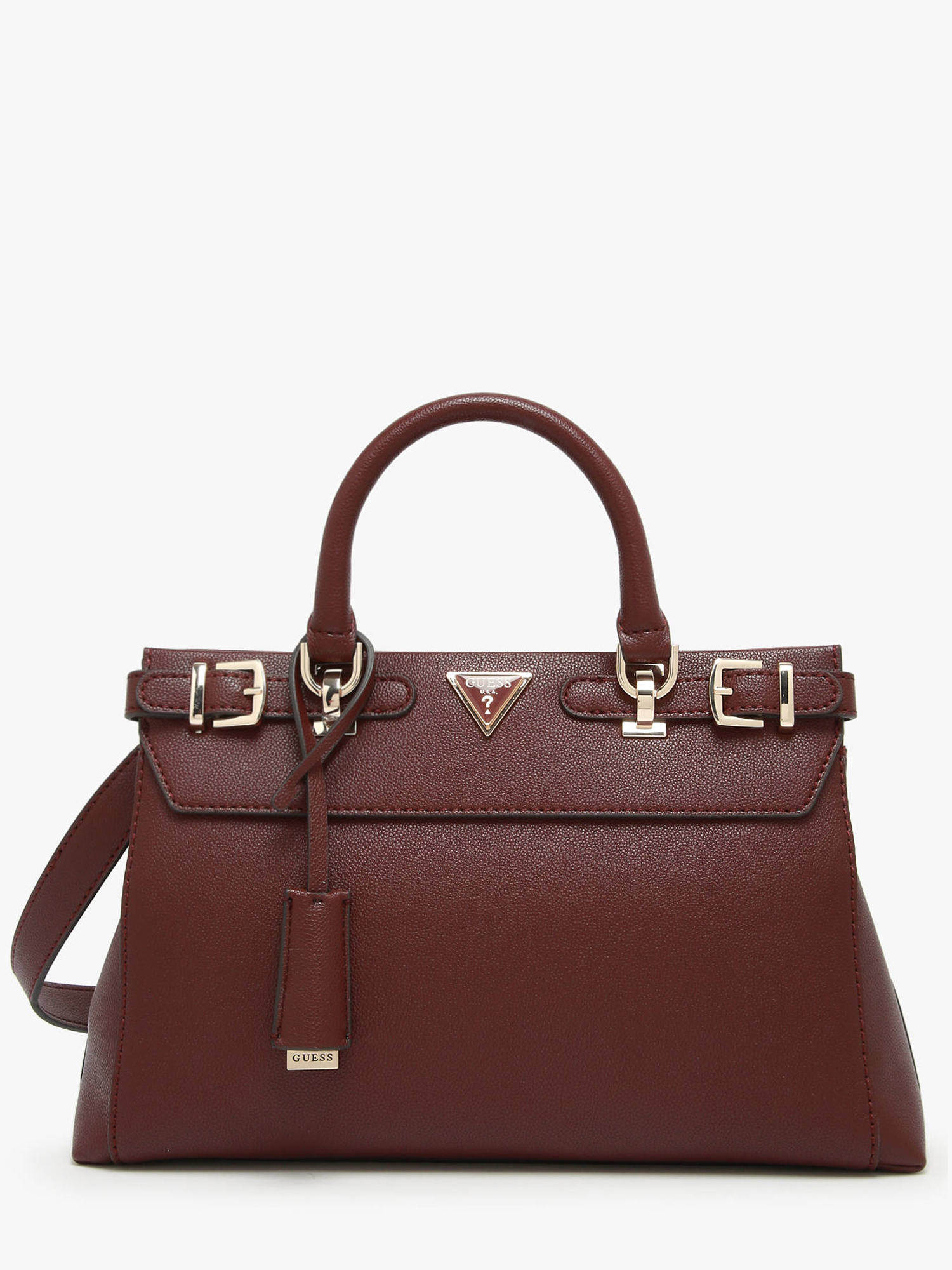 

Сумка Guess для женщин, бордовая, HWEBG951105, Бордовый, Ali Luxury
