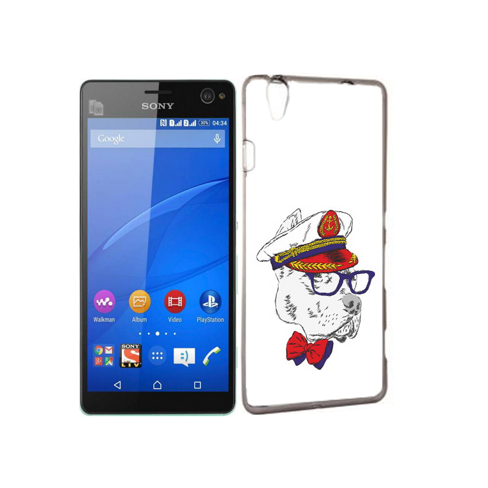 

Чехол MyPads Tocco для Sony Xperia C4 бульдог, Прозрачный, Tocco