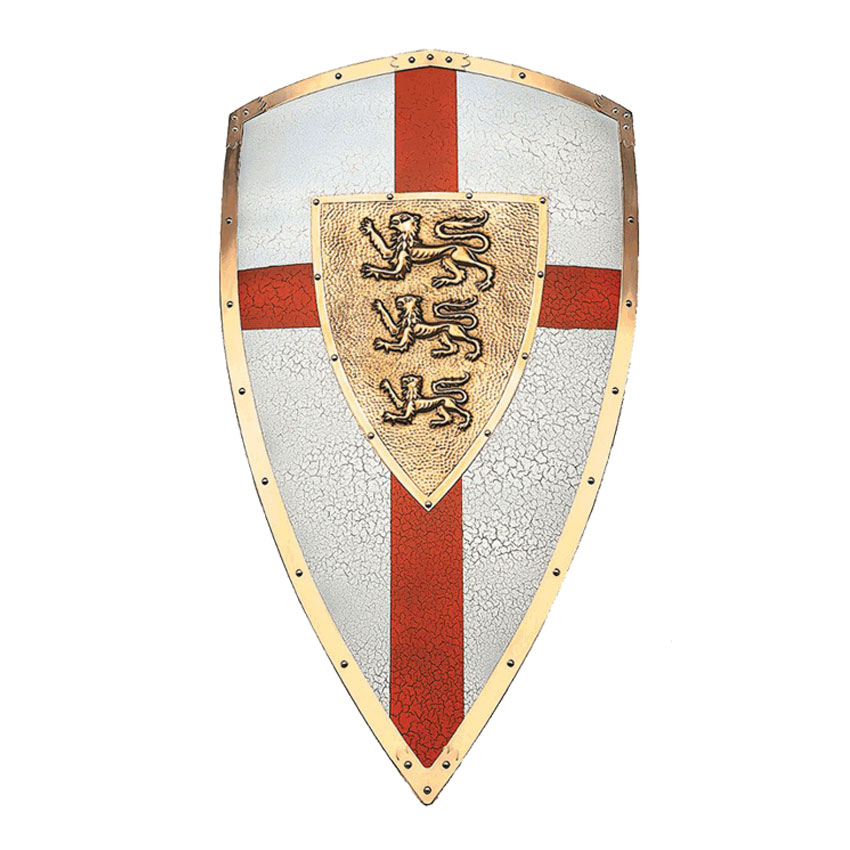 Щит рыцарский - декоративный Ричарда Львиное Сердце AG-803 KNP-AG-803