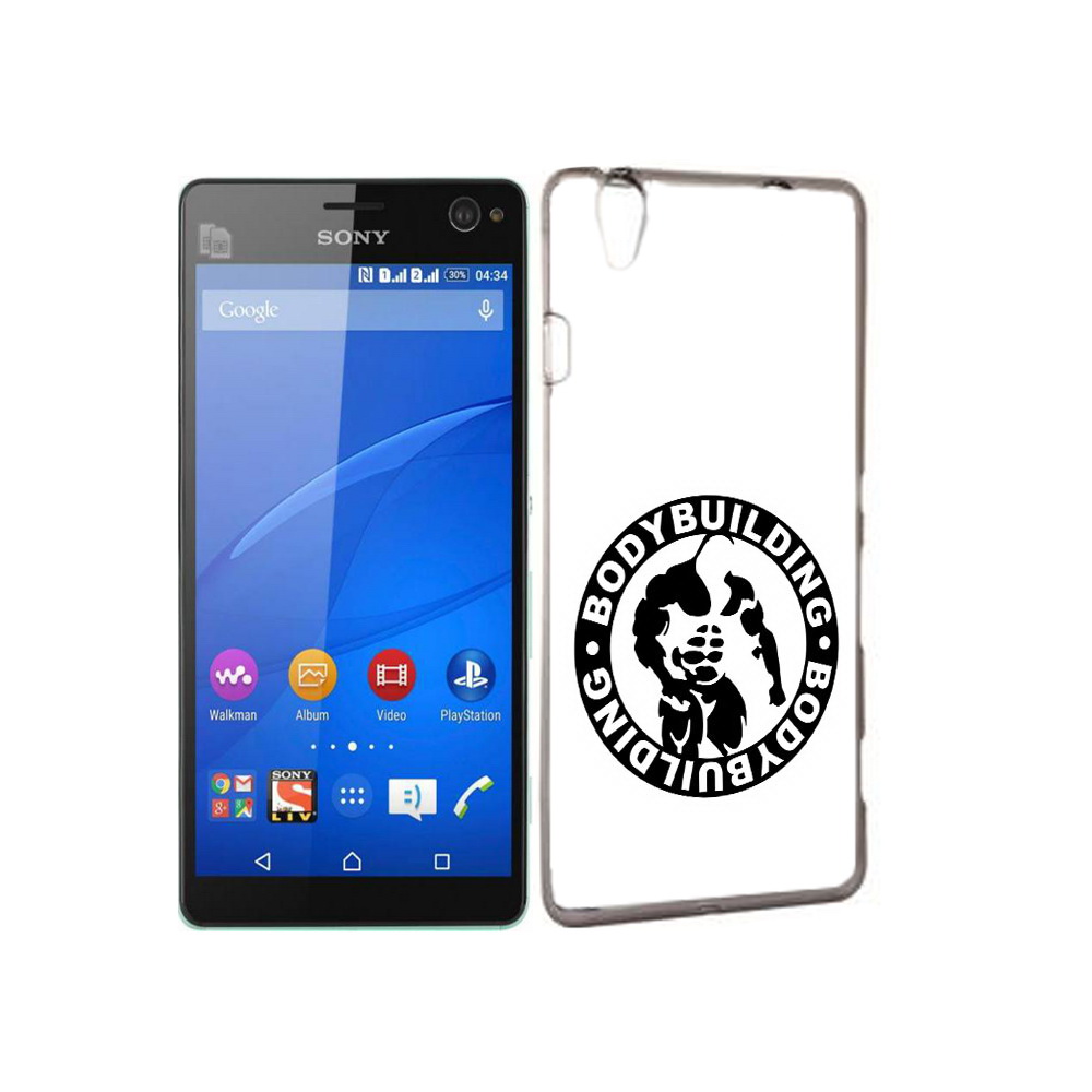 

Чехол MyPads Tocco для Sony Xperia C4 бодибилдинг, Прозрачный, Tocco