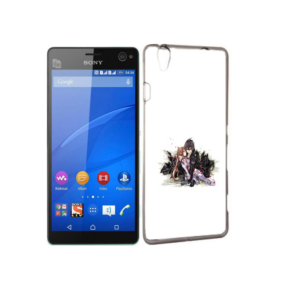 

Чехол MyPads Tocco для Sony Xperia C4 аниме асуна, Прозрачный, Tocco