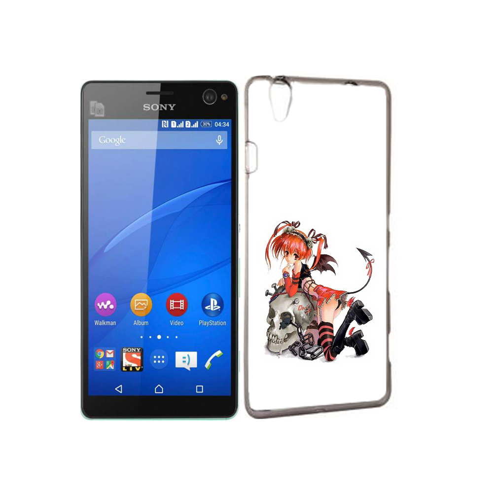 

Чехол MyPads Tocco для Sony Xperia C4 аниме, Прозрачный, Tocco