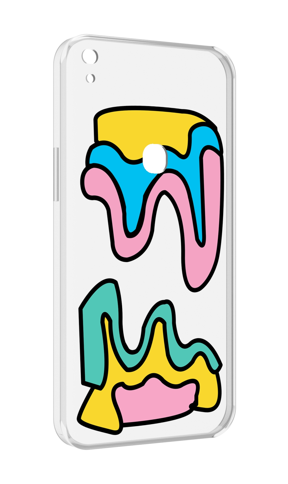 

Чехол MyPads вытекающая-абстракция для Alcatel SHINE LITE 5080X 5.0, Прозрачный, Tocco