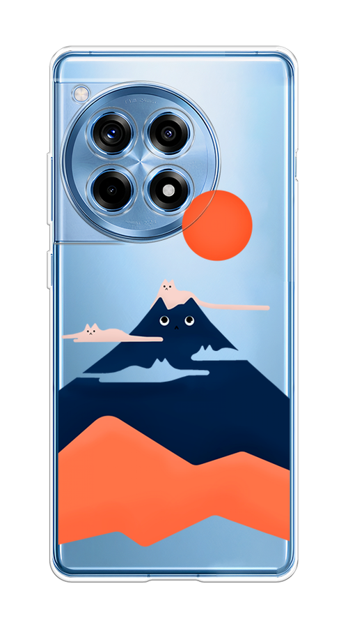 

Чехол на OnePlus Ace 3 "Кот-гора", Черный;оранжевый, 154550-1