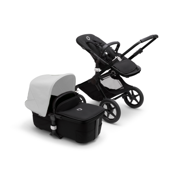 

Коляска 2 в 1 Bugaboo fox3 base black/midnight black, FOX3 base