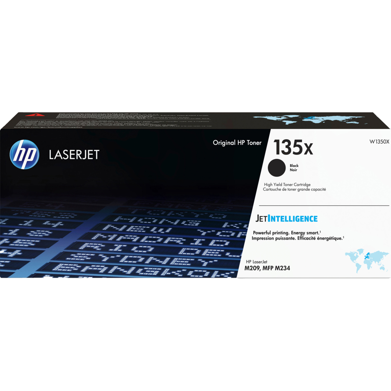 

Картридж HP 135X (W1350X), черный, 135X