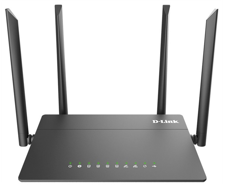 Wi-Fi роутер D-Link DIR-815/RU/R4A Black (1600699)