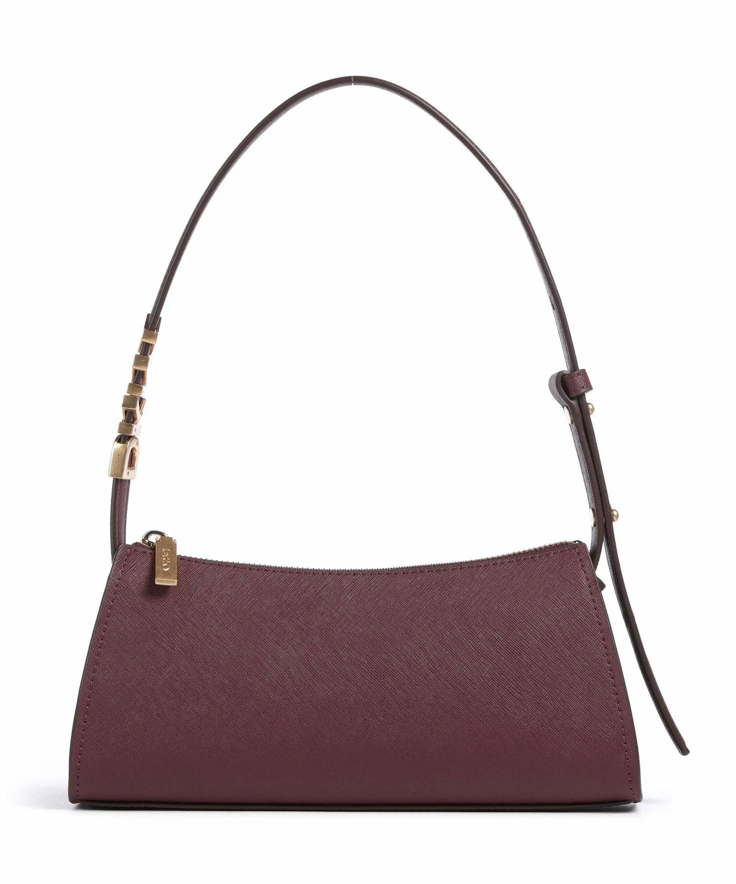 

Сумка на плечо женская DKNY R433YG57 бордовая, Бордовый, Small TZ