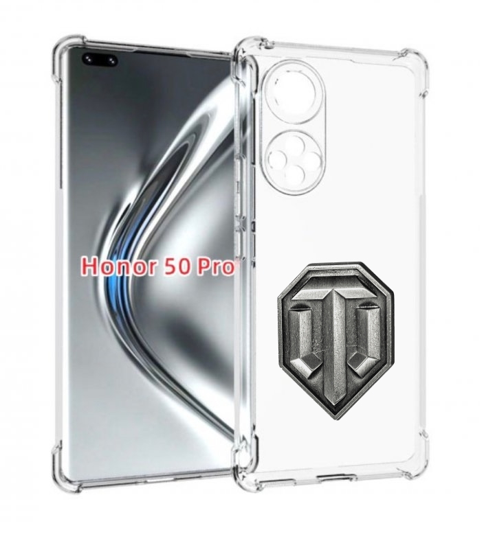 

Чехол бампер MyPads world-of-tanks мужской для Honor 50 P, Прозрачный, Tocco