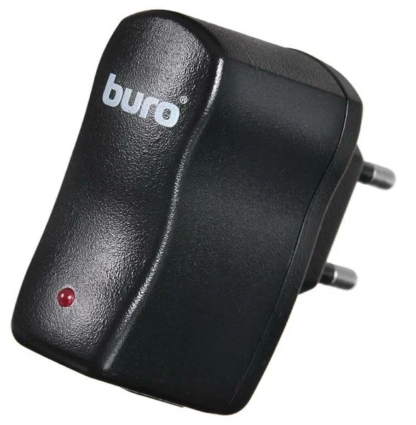 

Сетевое зарядное устройство Buro XCJ-021 1xUSB, черный, XCJ-021