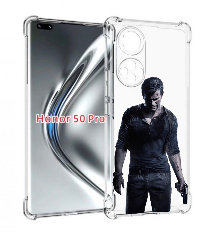 

Чехол бампер MyPads uncharted-4 для Honor 50 Pro/Nova 9 P, Прозрачный, Tocco