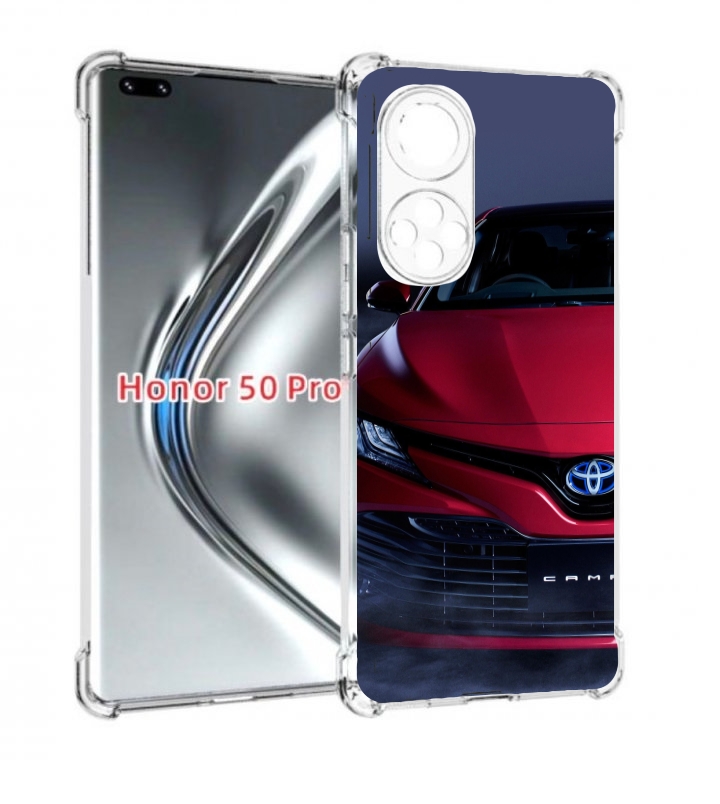 

Чехол бампер MyPads toyota тоиота 1 для Honor 50 Pro/Nov, Прозрачный, Tocco
