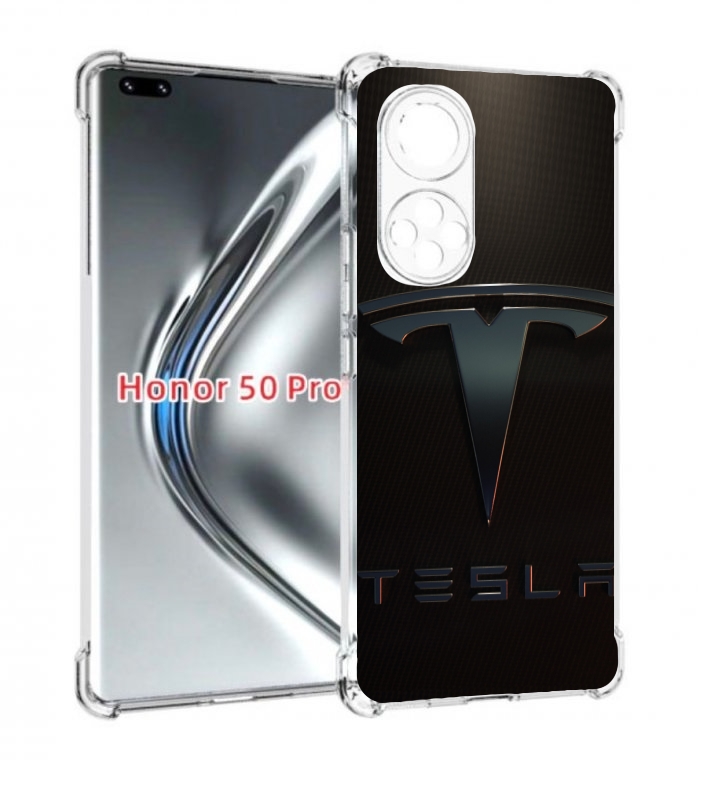 

Чехол бампер MyPads tesla тесла 3 для Honor 50 Pro/Nova 9, Прозрачный, Tocco