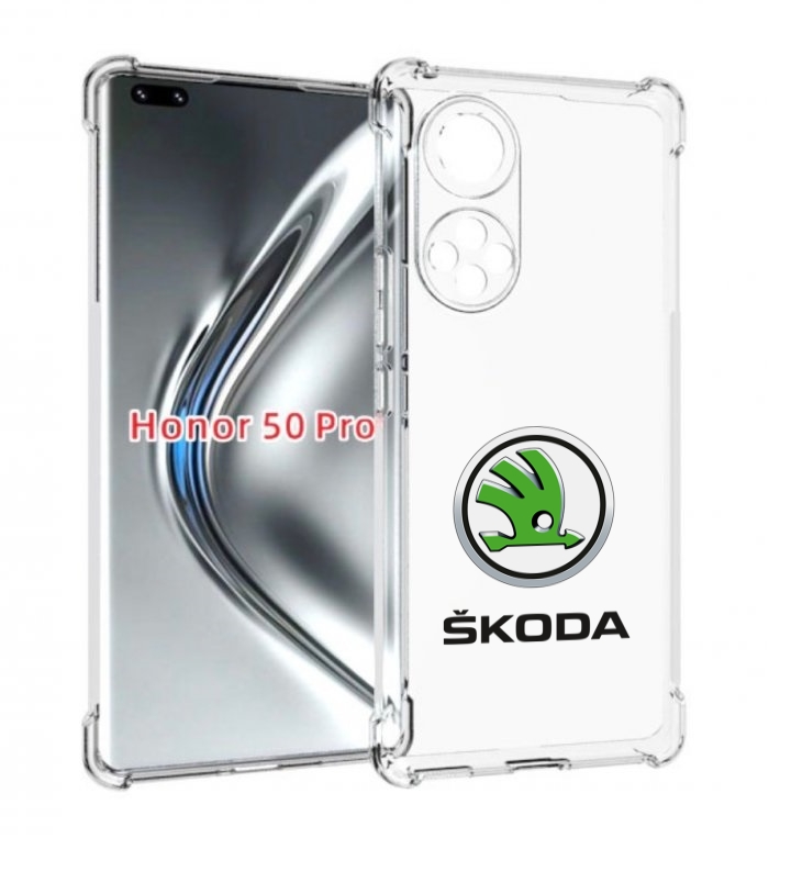 

Чехол бампер MyPads skoda-шкода-4 мужской для Honor 50 Pr, Прозрачный, Tocco
