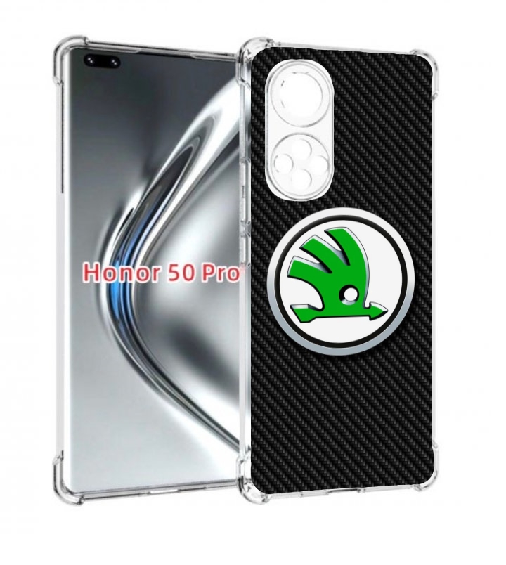 

Чехол бампер MyPads skoda шкода 2 для Honor 50 Pro/Nova 9, Прозрачный, Tocco