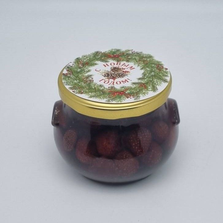

Варенье из клубники Кладовая Кавказа с новым годом, 450 г