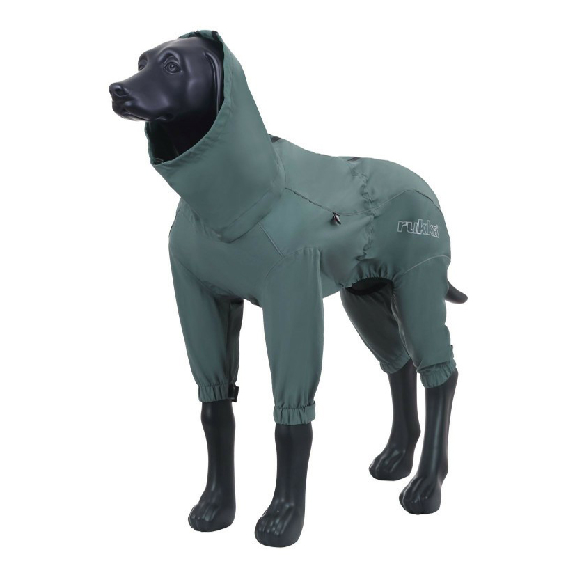 фото Комбинезон для собак rukka pets protect зеленый р 55