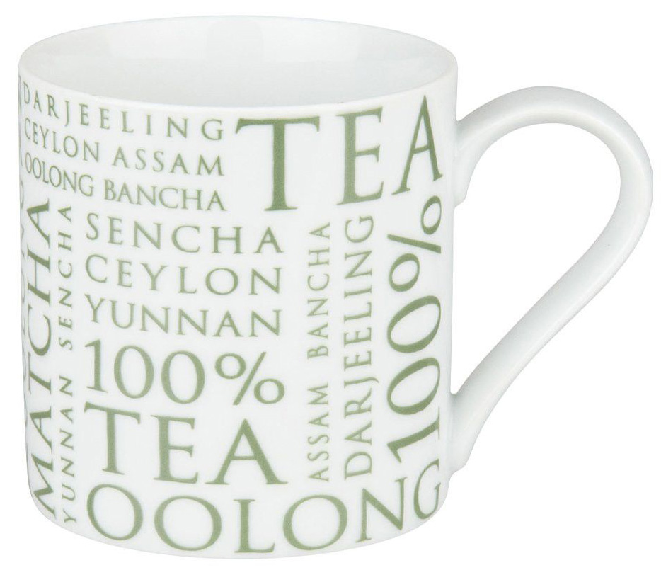 Кружка 100% чай белый Объем: 370 мл