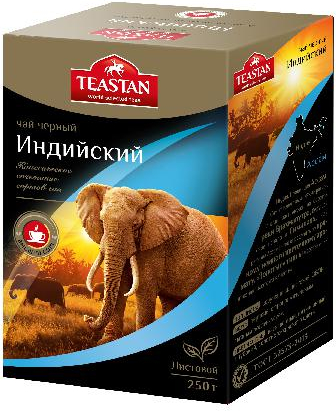 

Чай черный Teastan Синий лист Индийский листовой 250 г