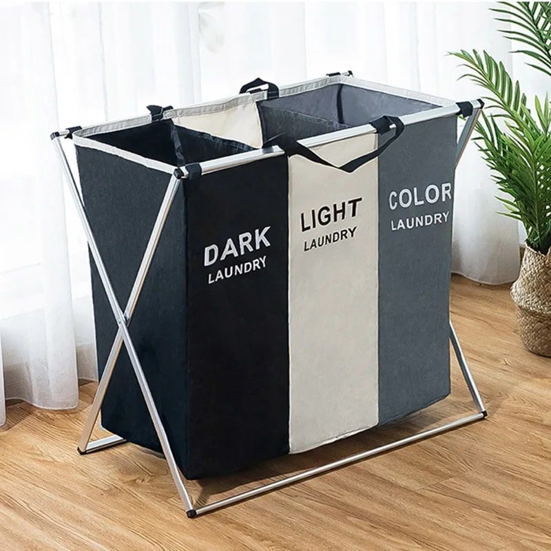 

Корзина для белья GARENI YG1001/GN/1233/057/UNI на колесиках, YG1001/GN/1233/057/UNI
