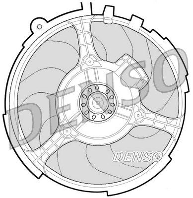 

Вентилятор радиатора DENSO der09060, Вентилятор радиатора DENSO der09060 DENSO der09060