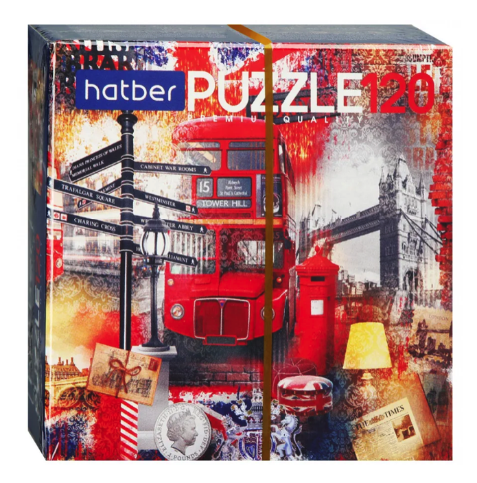

Пазл-игра Hatber Premium Мечты о Лондоне (120 деталей)