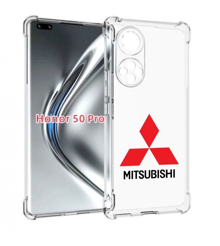 

Чехол бампер MyPads mitsubishi-3 для Honor 50 Pro/Nova 9, Прозрачный, Tocco