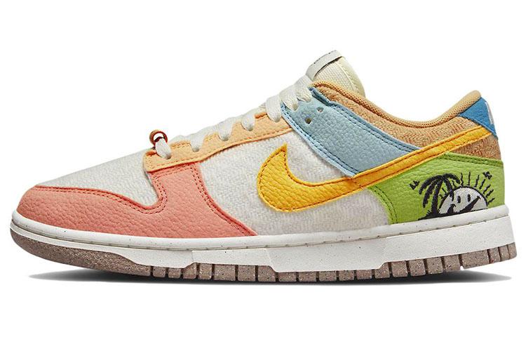 

Кеды унисекс Nike Dunk Low sun club белые 38 EU, Белый, Dunk Low sun club