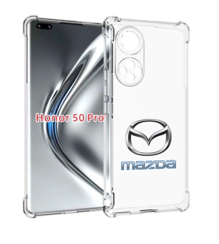 

Чехол бампер MyPads mazda-мазда-4 мужской для Honor 50 Pr, Прозрачный, Tocco