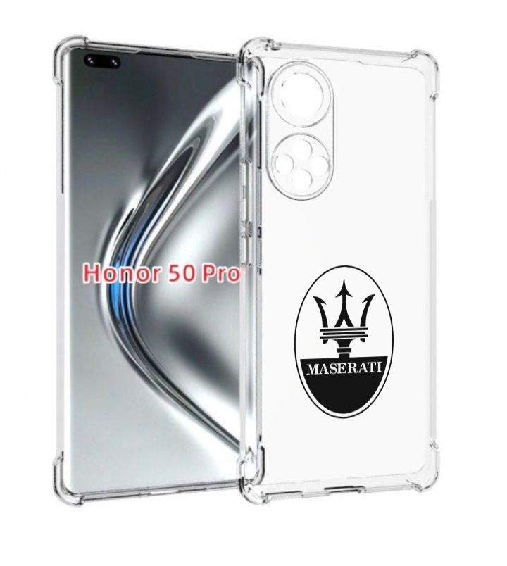 

Чехол бампер MyPads maserati-мазерати-4 для Honor 50 Pro/, Прозрачный, Tocco