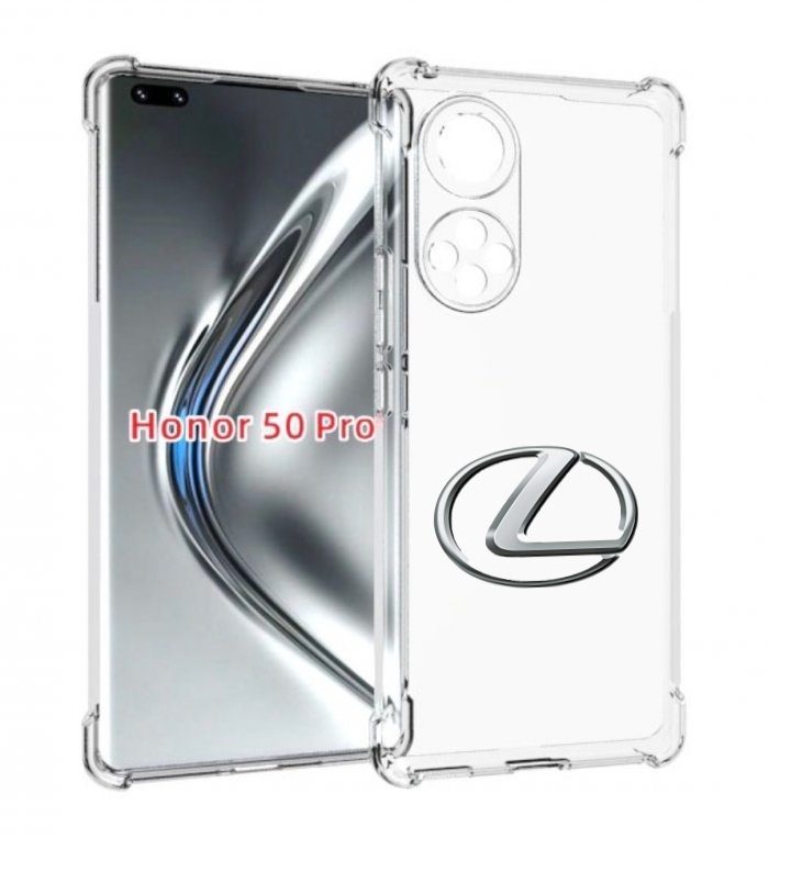 

Чехол бампер MyPads lexus-лексус-5 мужской для Honor 50 P, Прозрачный, Tocco