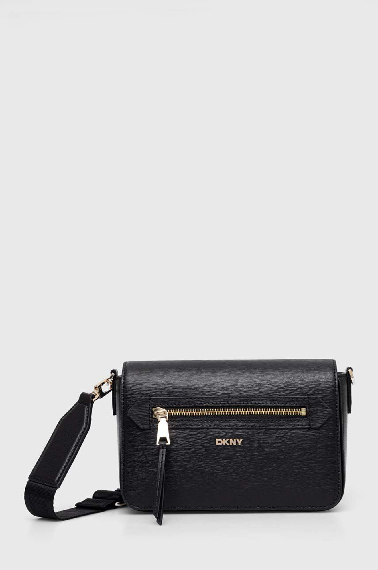 

Сумка DKNY женская, на плечо, чёрно-золотая-BGD, R42E3E21, Черный, Ave Md Flap Cbody
