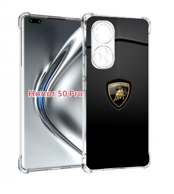 

Чехол бампер MyPads lamborghini ламба 3 для Honor 50 Pro/, Прозрачный, Tocco