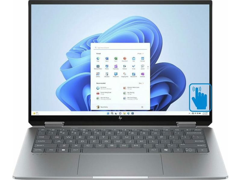

Ноутбук-трансформер HP Envy x360 серебристый (9U601UA#ABA), Envy x360