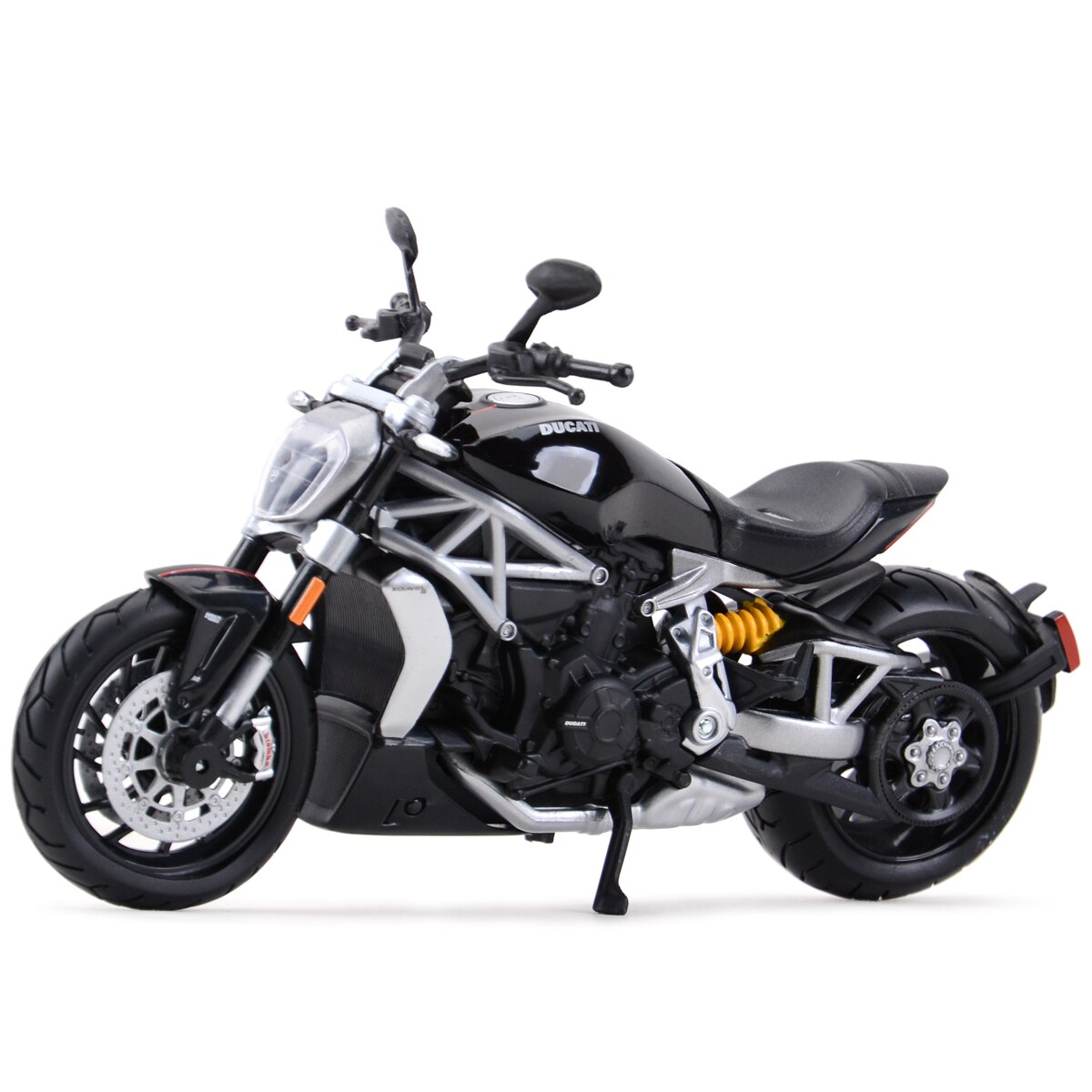 Мотоцикл коллекционный Maisto DUCATI X DIAVEL S, 1:12, серо-черный maisto 1 18 ducati scrambler static die cast vehicles collectible hobbies motorcycle model toys